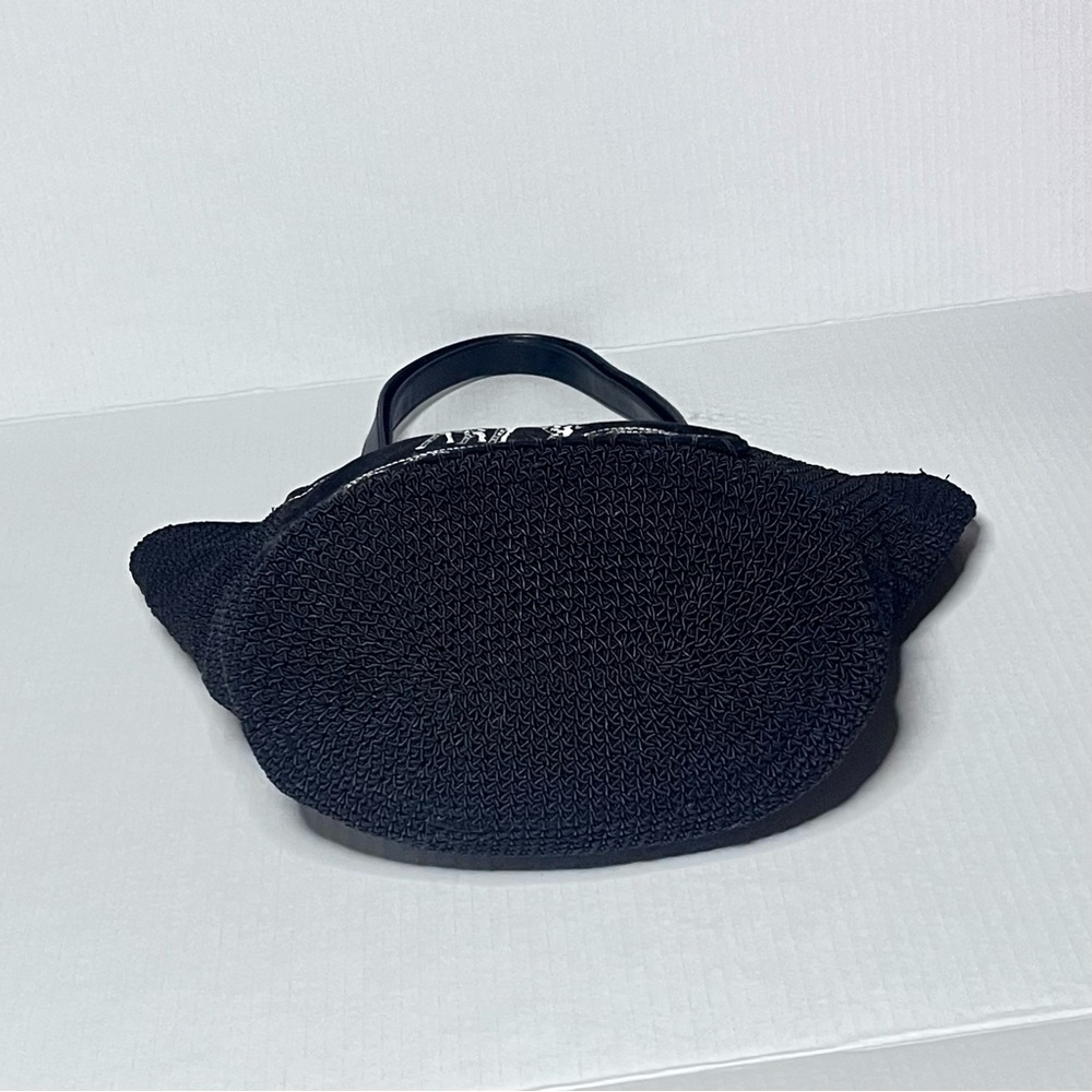 Giraffe Embroidered Patchwork Macram Tote Bag - image 4